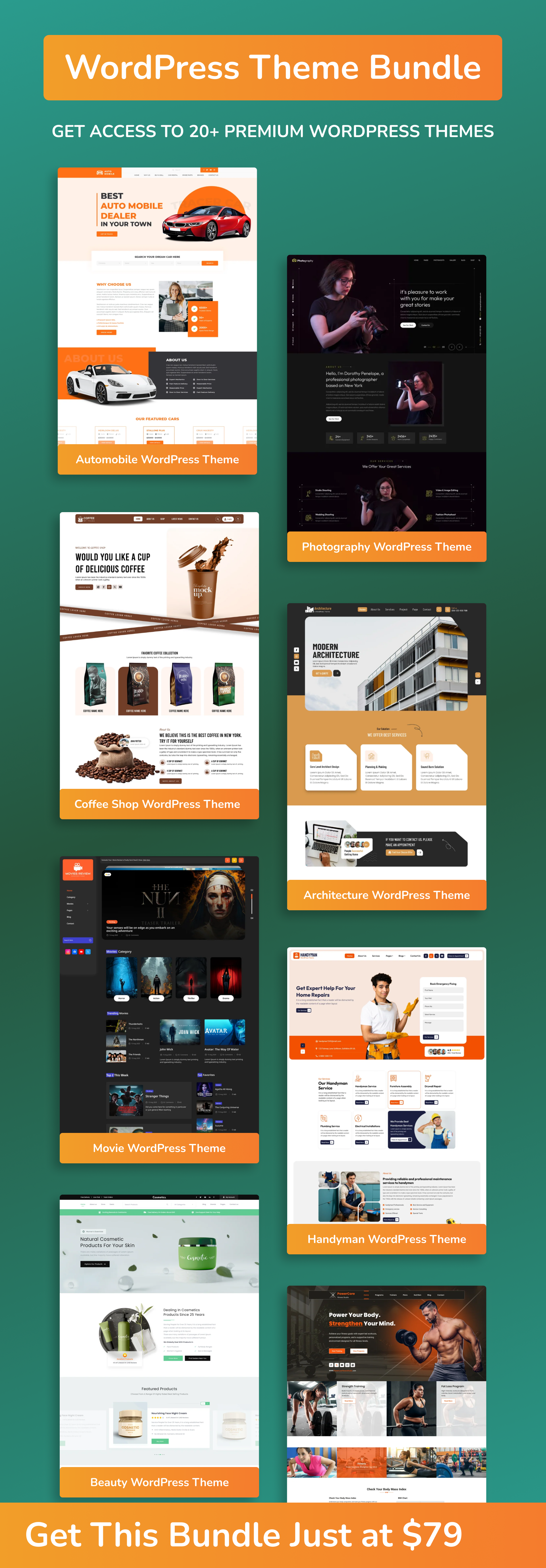 WordPress theme bundle