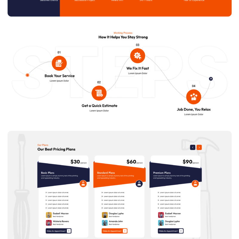 Handyman WordPress theme