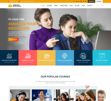 Institute WordPress Theme