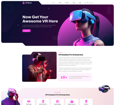 VR WordPress Theme